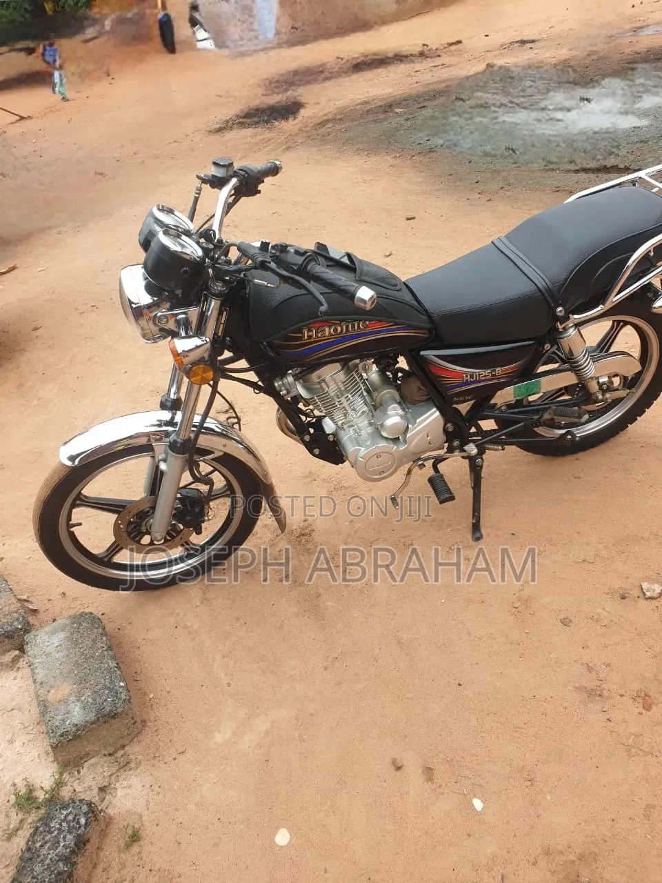 Haojue HJ125-8K 2025 Black