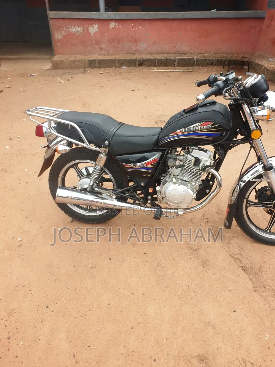 Haojue HJ125-8K 2025 Black