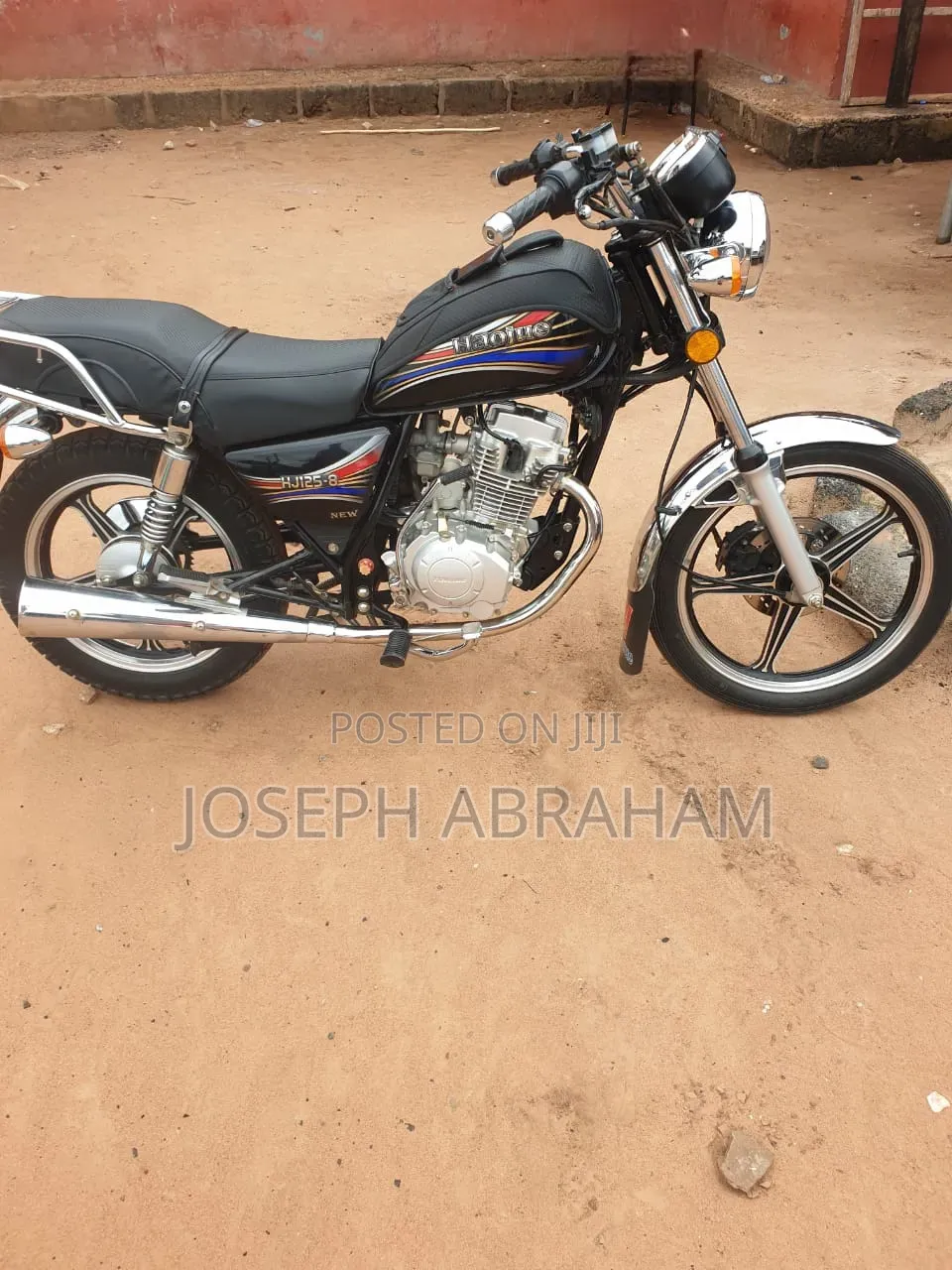 Haojue HJ125-8K 2025 Black