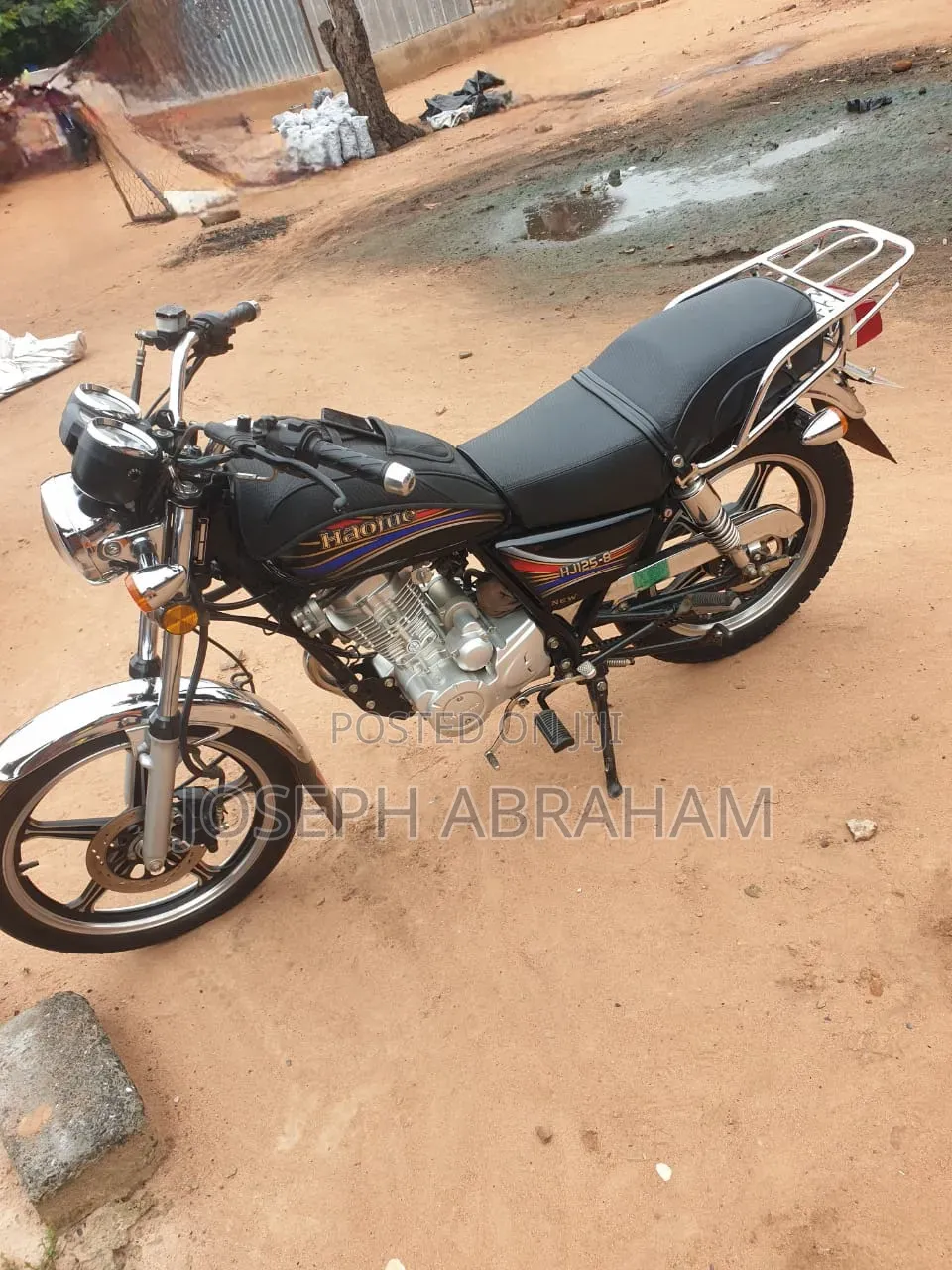 Haojue HJ125-8K 2025 Black