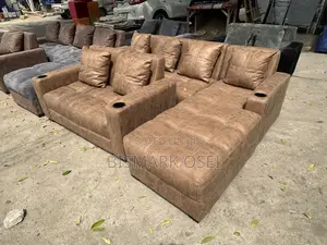 Comfortable 8 Seater L Shape, With Comfortable Pillows at the Back