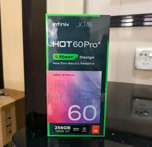 New Infinix Hot 60 Pro+ 256 GB Black