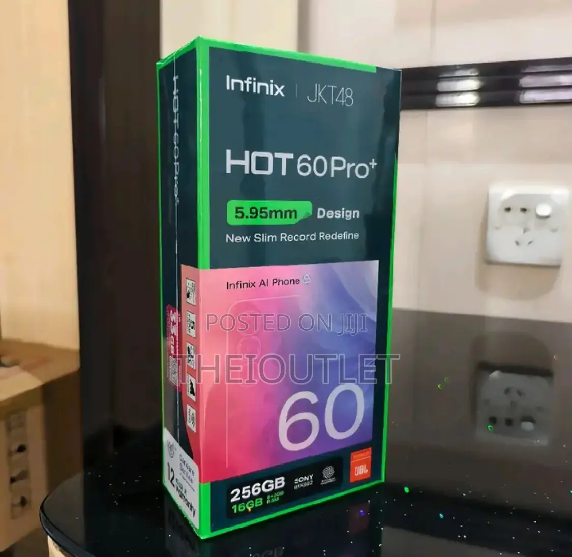 New Infinix Hot 60 Pro+ 256 GB Black