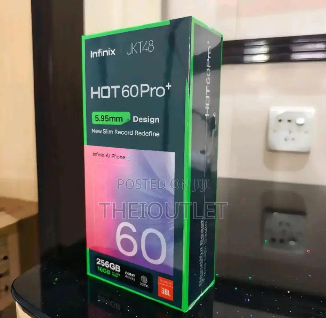 New Infinix Hot 60 Pro+ 256 GB Black