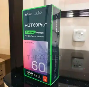 New Infinix Hot 60 Pro+ 256 GB Black