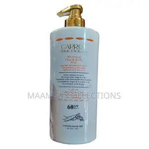 Carrot Magic Exclusive Whitening Face Body Milk.