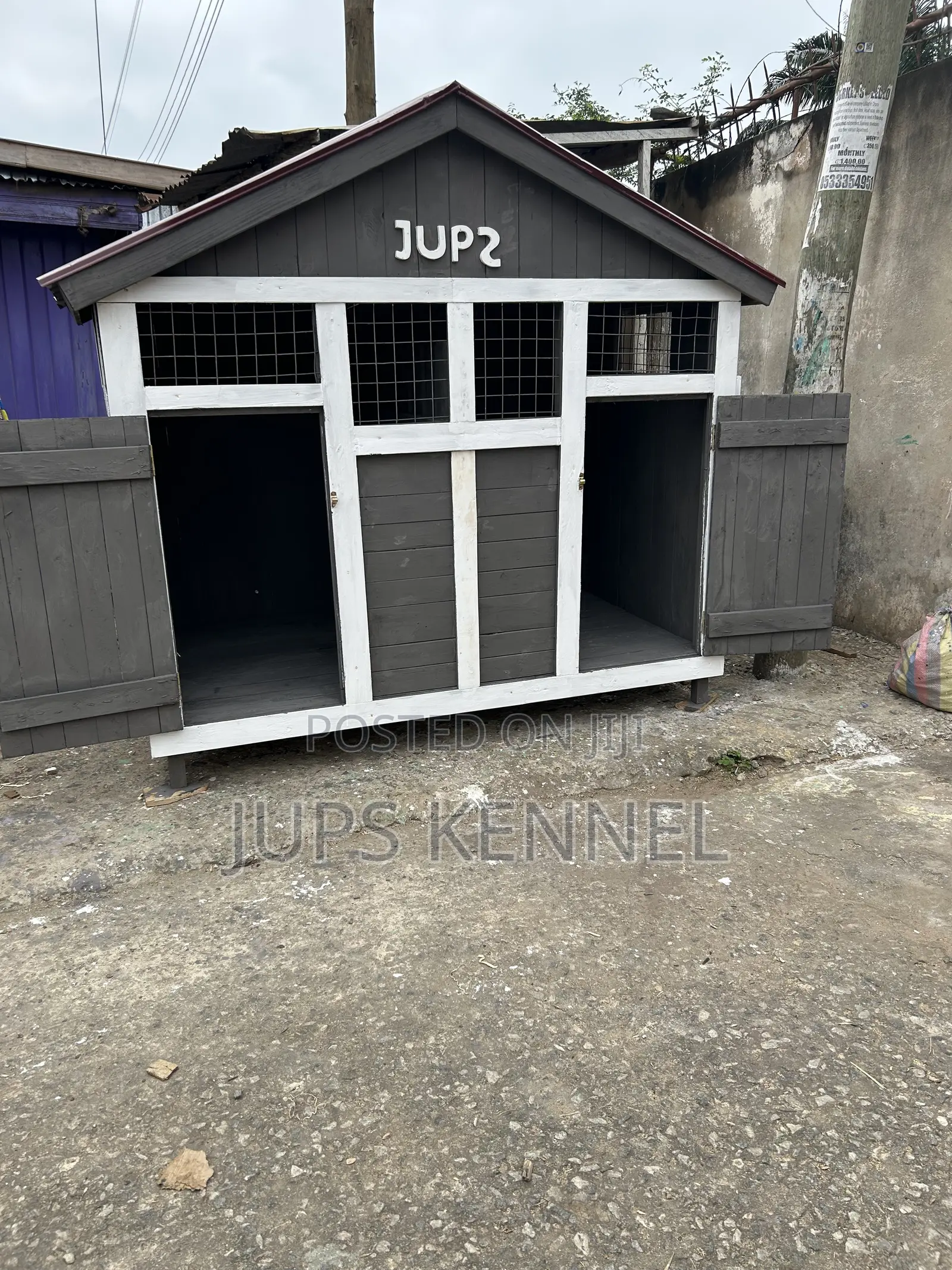2 in 1 Dog Large Kennel/ Cage