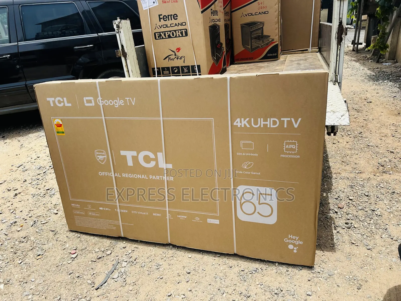 Quality Display UHD Smart Android TV TCL 65”