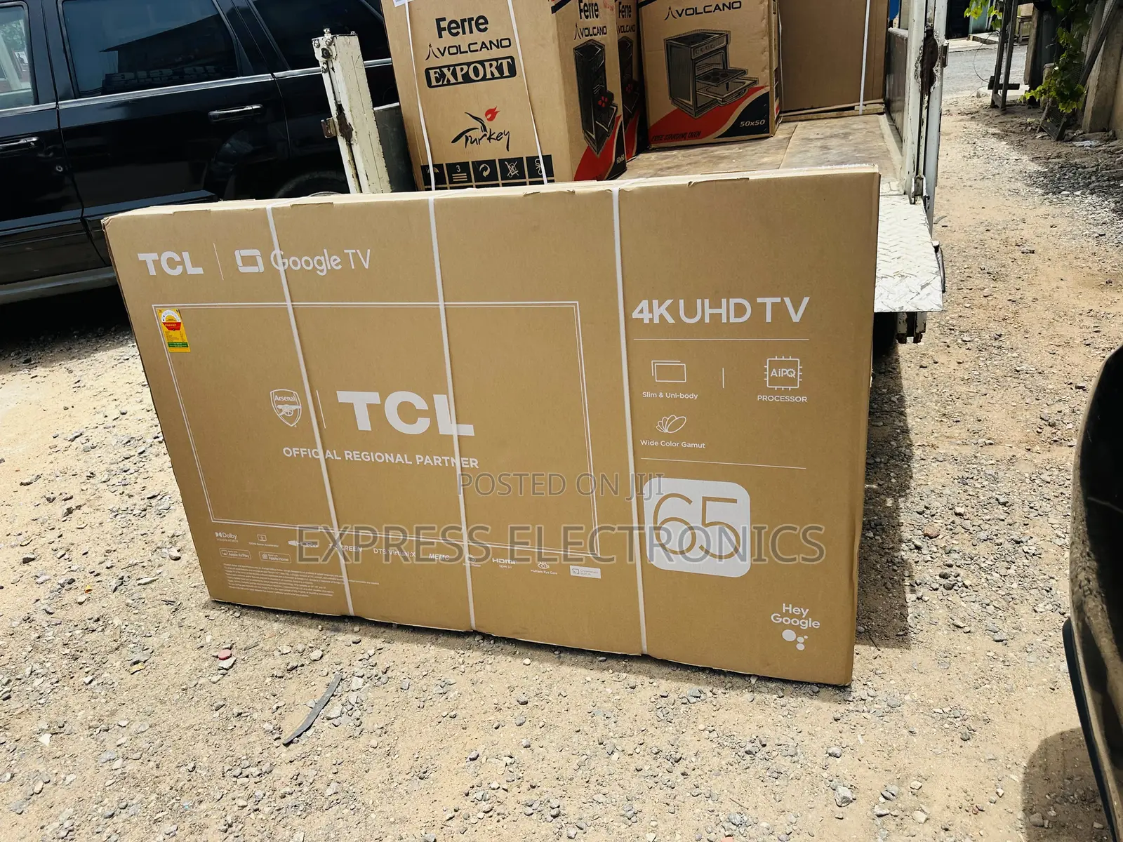 Quality Display UHD Smart Android TV TCL 65”