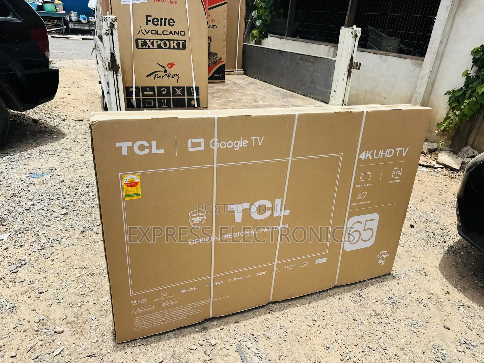 Lovely New TCL UHD Smart 65”android