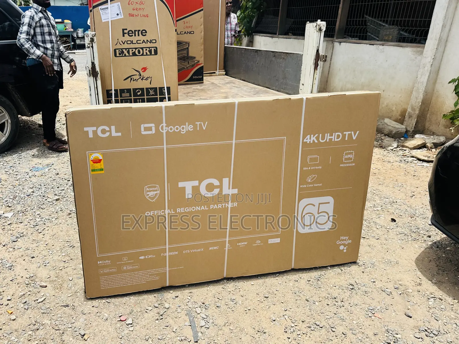 Lovely New TCL UHD Smart 65”android