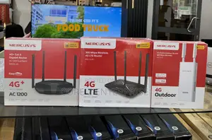 MERCUSYS 4G+ Cat 6 Gigabit Router AC1200 Dual Band | Fast WiFi Router