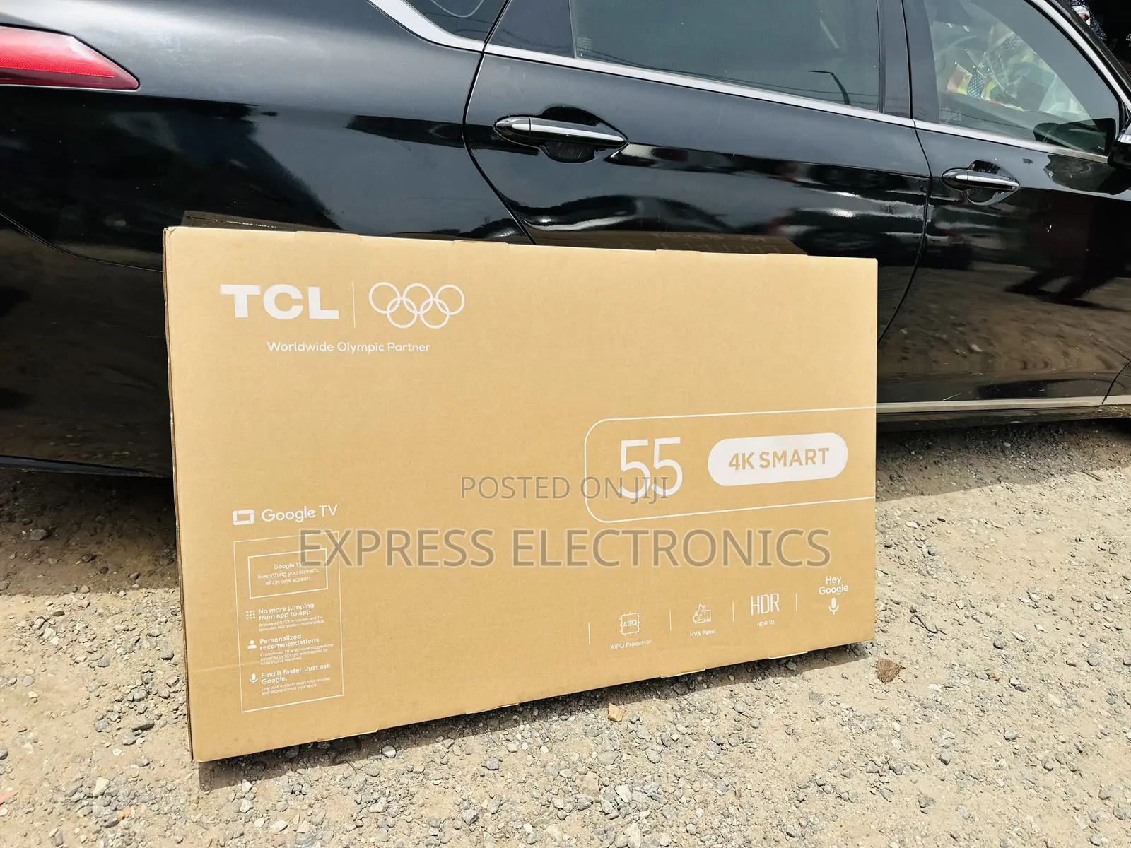 Smart Android Glossy Display 55”TCL.