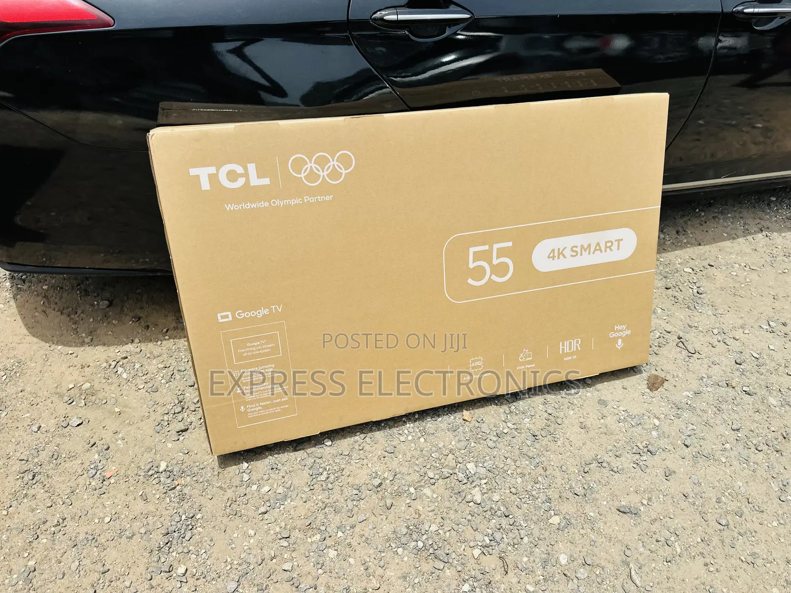 High Quality Display Slim UHD Smart Glossy TV 56”