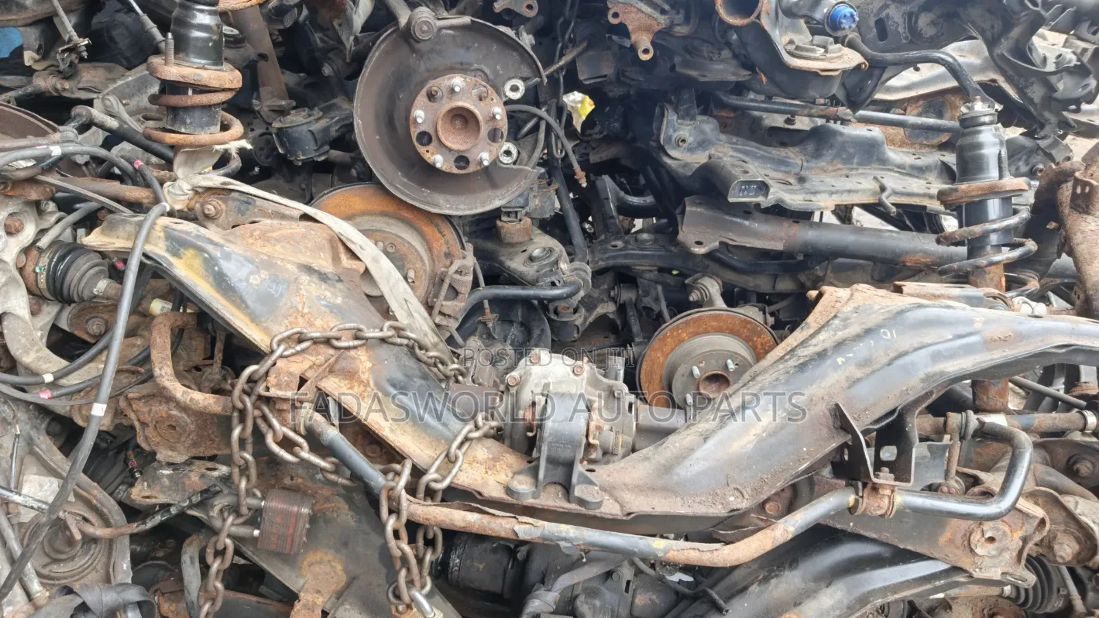2007 CRV Back Axle Complete