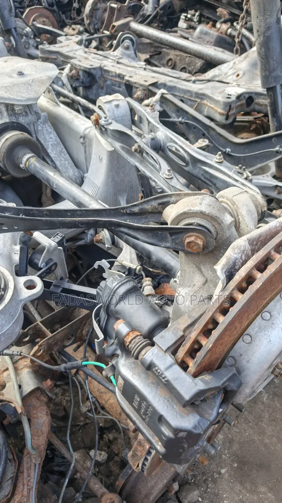 BMW 7 Series E65 E66 Back Axle Complete