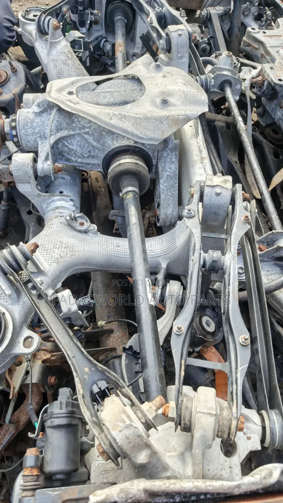 BMW 7 Series E65 E66 Back Axle Complete