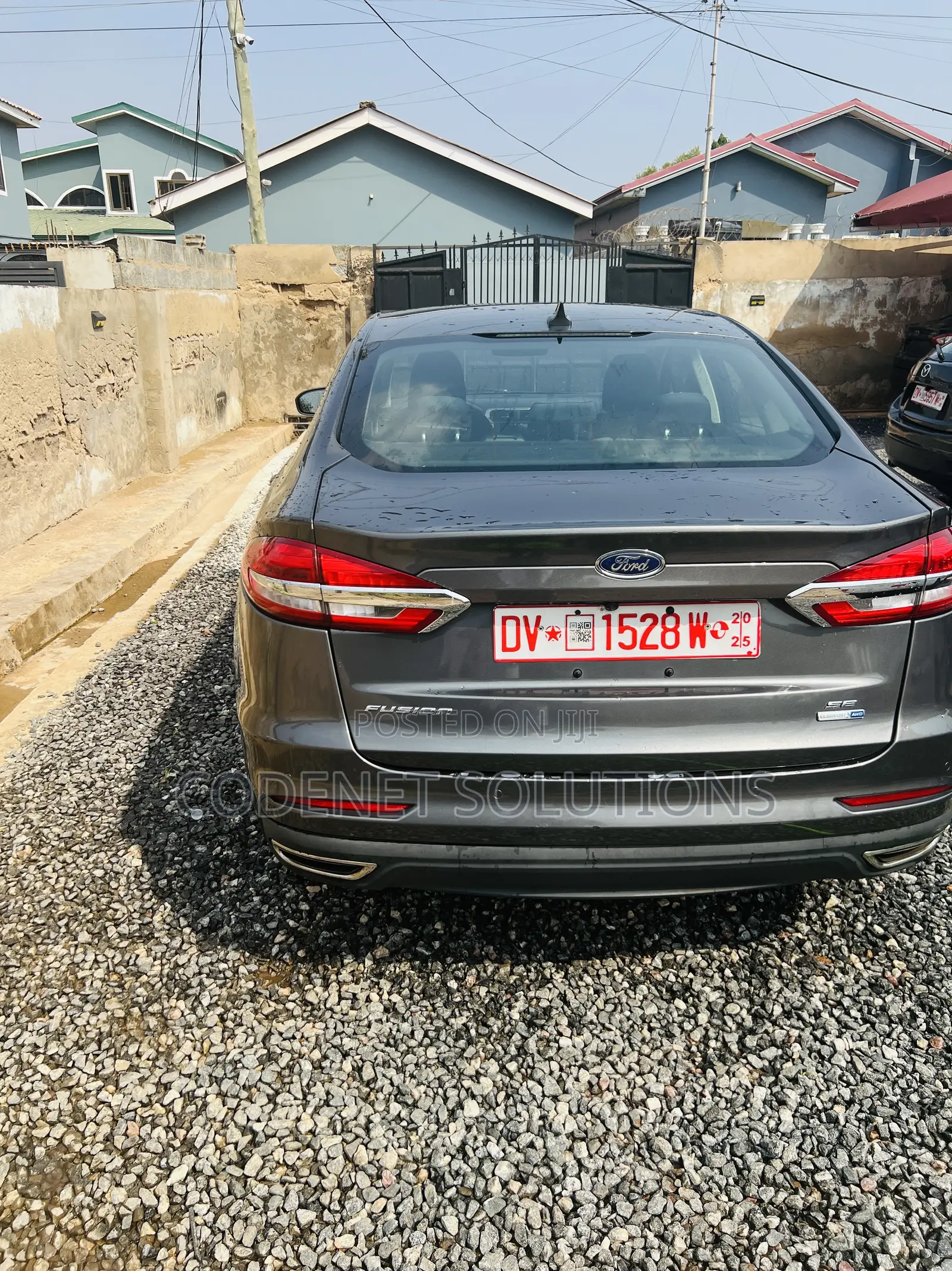 Ford Fusion SE AWD 2020 Gray