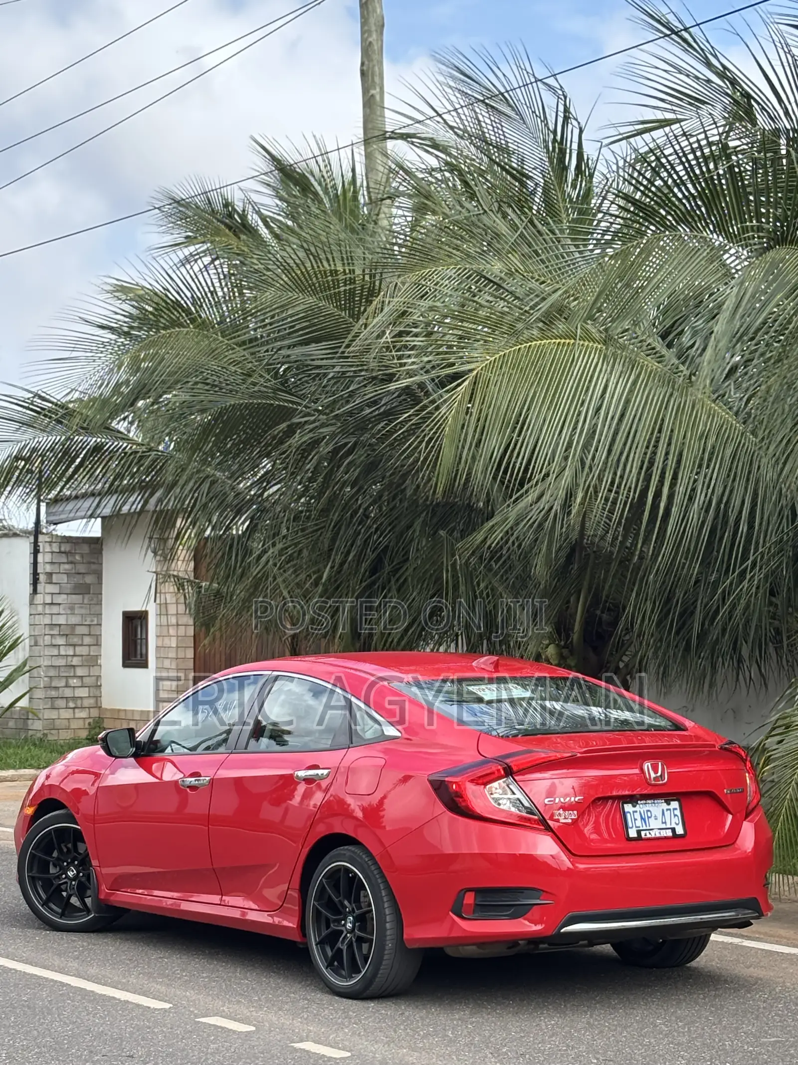 Honda Civic 2020 Red