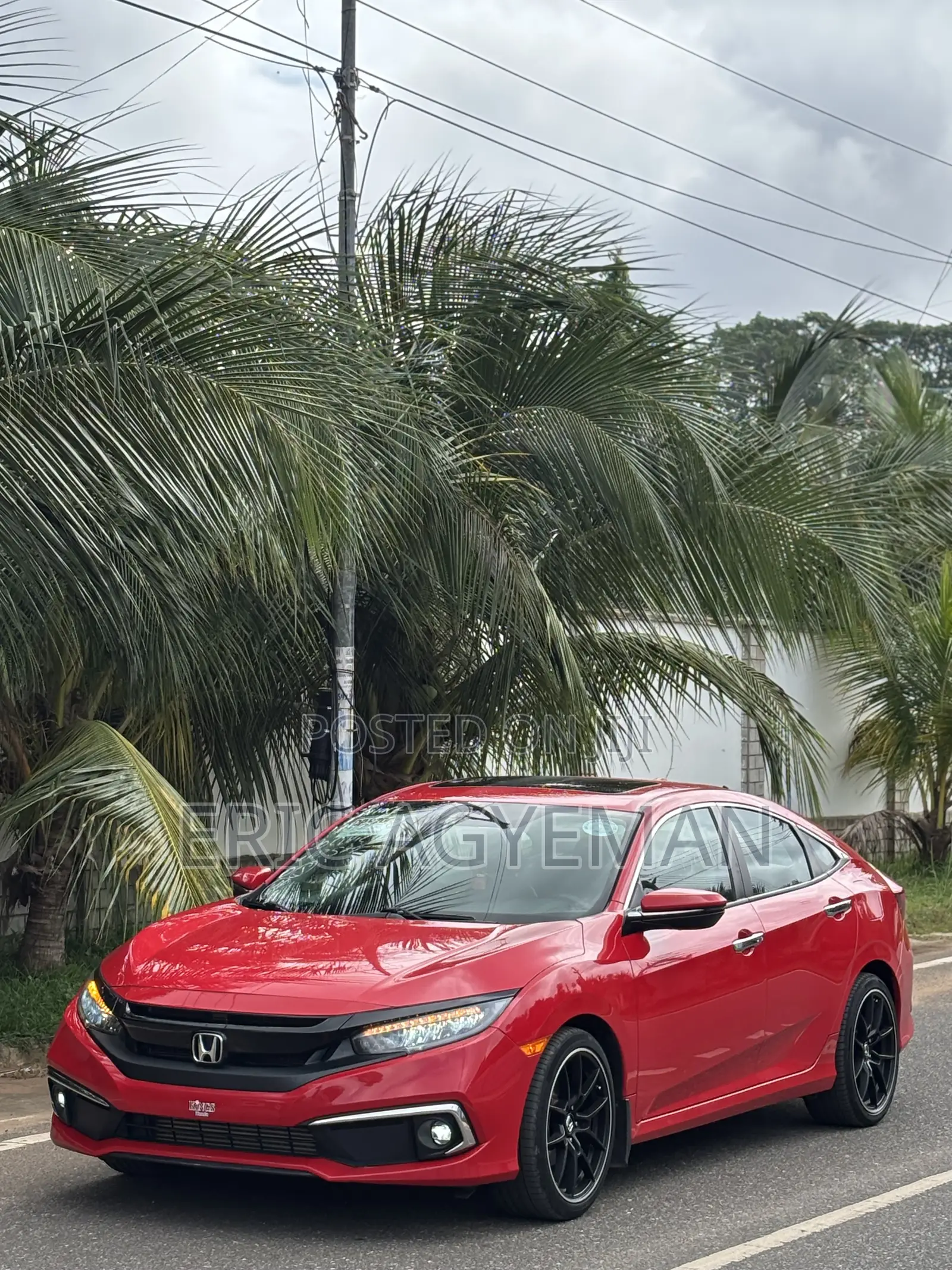Honda Civic 2020 Red