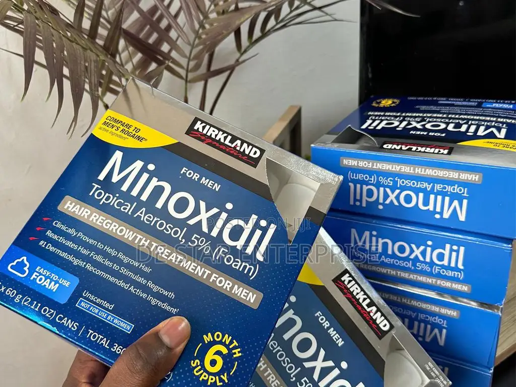 Extra Strength Kirkland Minoxidil Box - Compare to Rogaine