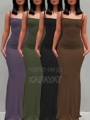 Sexy Bodycon Spaghetti Sleeveless Strap Dress