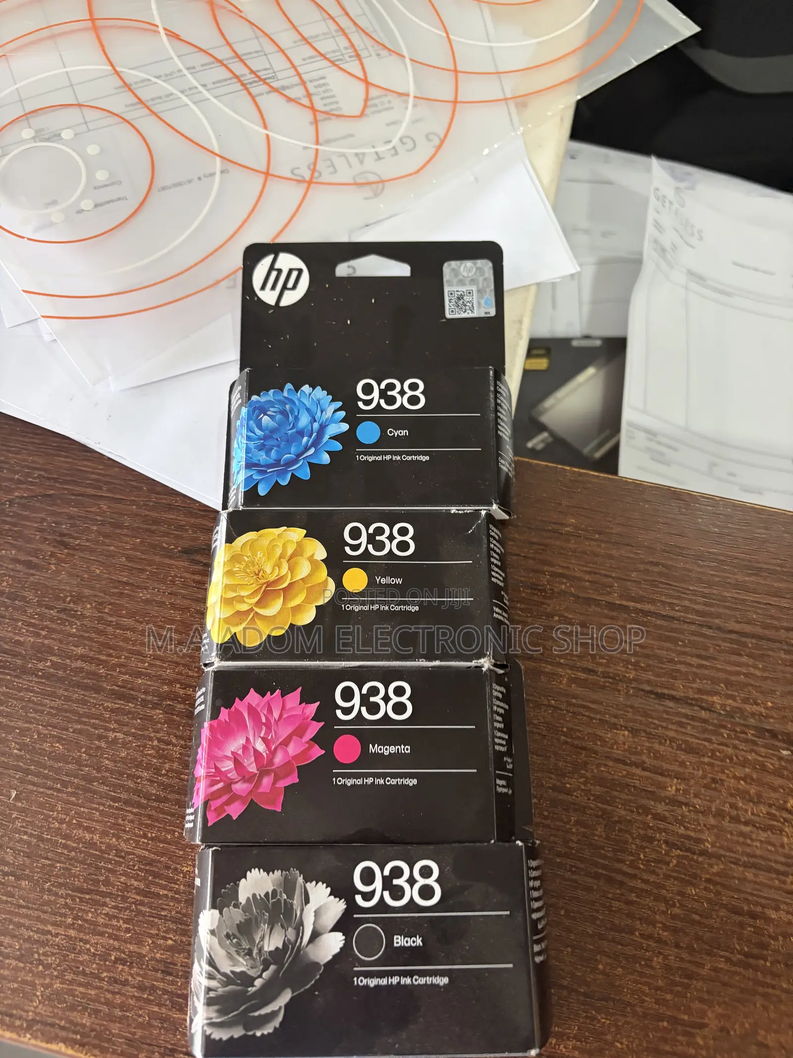 HP 938 Inks All Set of Colores