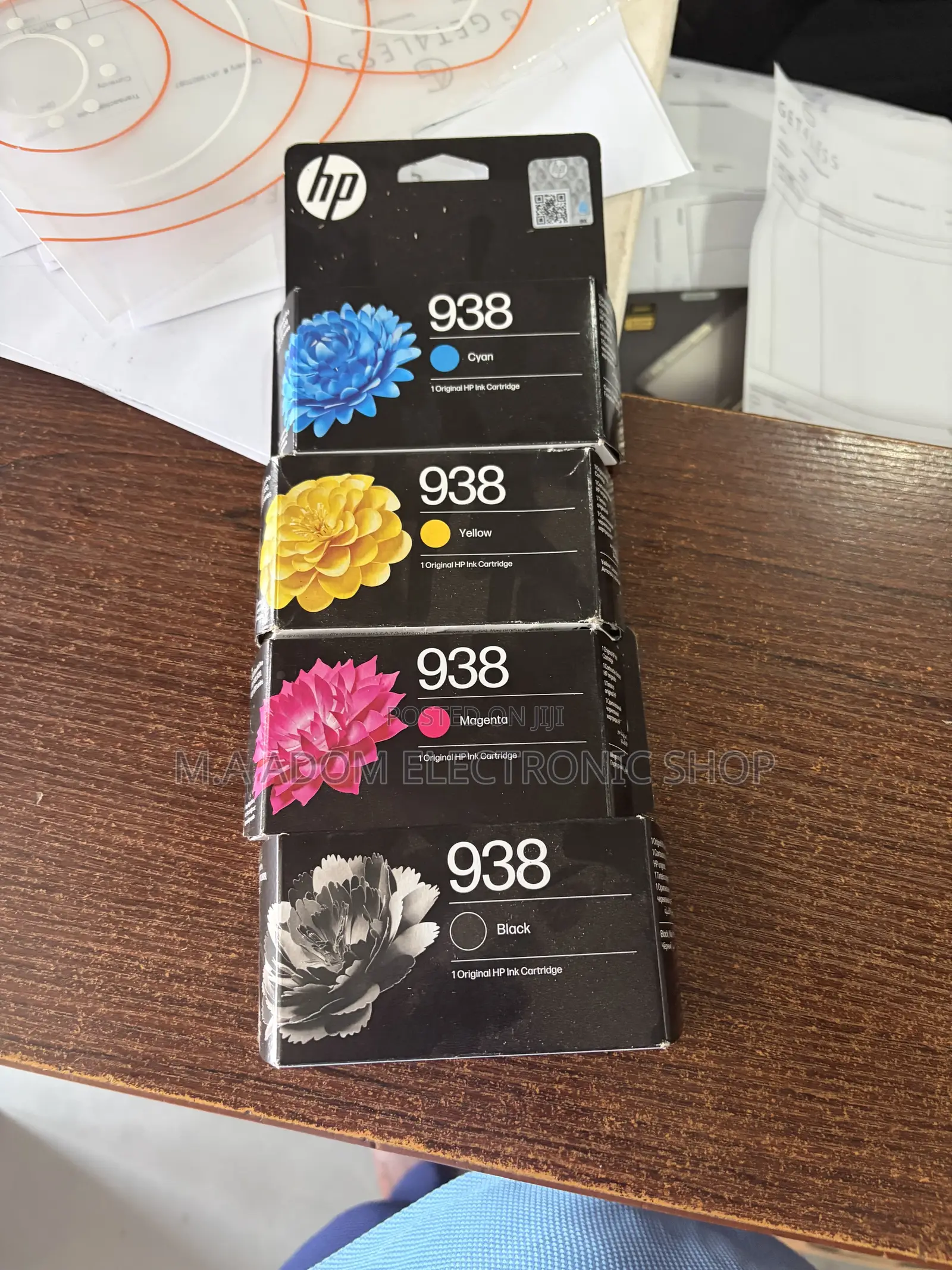 HP 938 Inks All Set of Colores