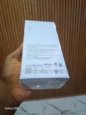 New Motorola Moto G100 256 GB Black