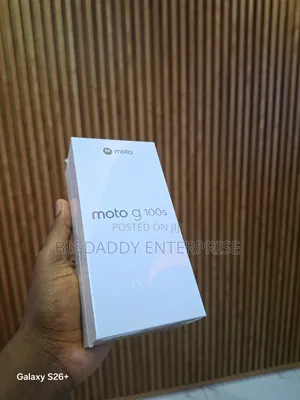 New Motorola Moto G100 256 GB Black