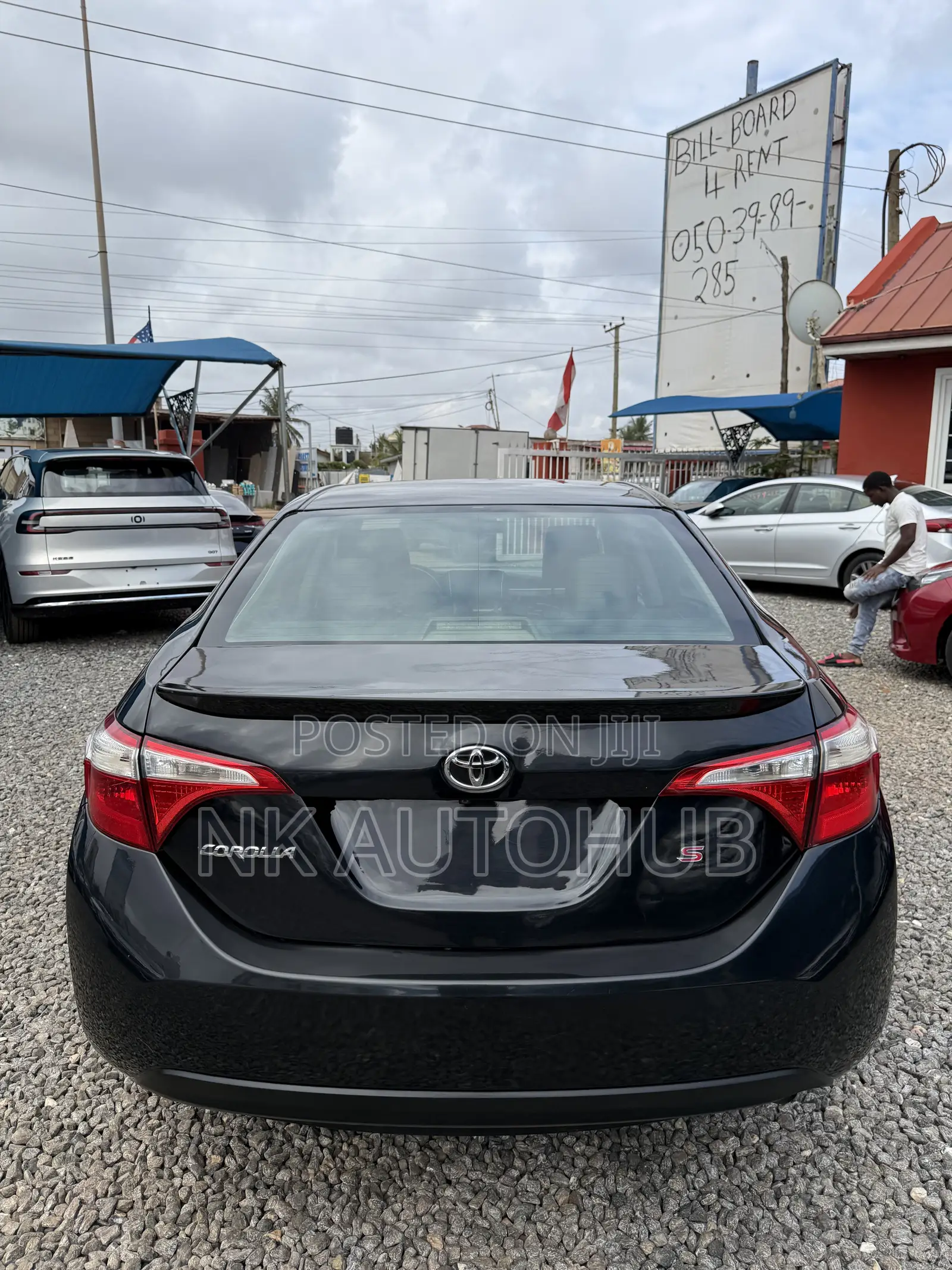 Toyota Corolla S 4dr Sedan (1.8L 4cyl CVT) 2015 Black