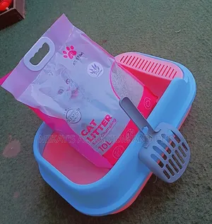 Litter Box and Sand Combo