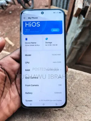 Tecno Spark 40 Pro+ 256 GB Gray