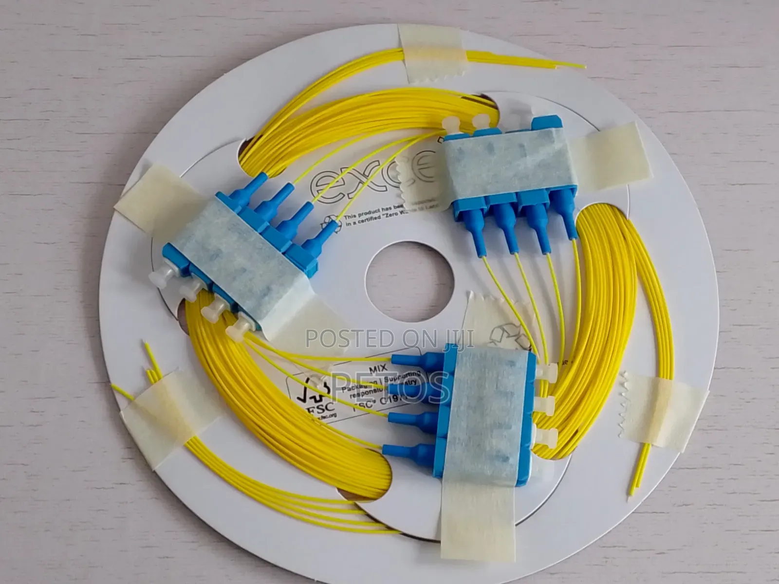 Excel Enbeam Fiber Pigtail Yellow 1m