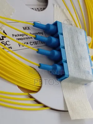 Excel Enbeam Fiber Pigtail Yellow 1m