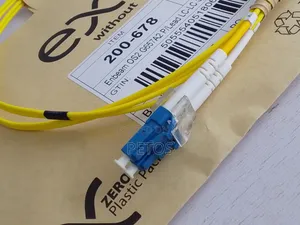 Excel Enbeam OS2 Fibre Patch Lead Yellow