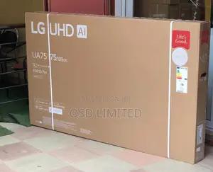 Upgrade to the Big Screen: Brand New LG 75" UHD Smart TV on Sale!