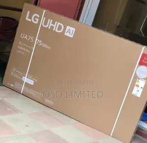 75" LG AI ThinQ Smart TV With Built-in Satellite.