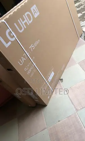 Brilliant Color on a Massive Canvas: LG 75" NanoCell Smart TV.