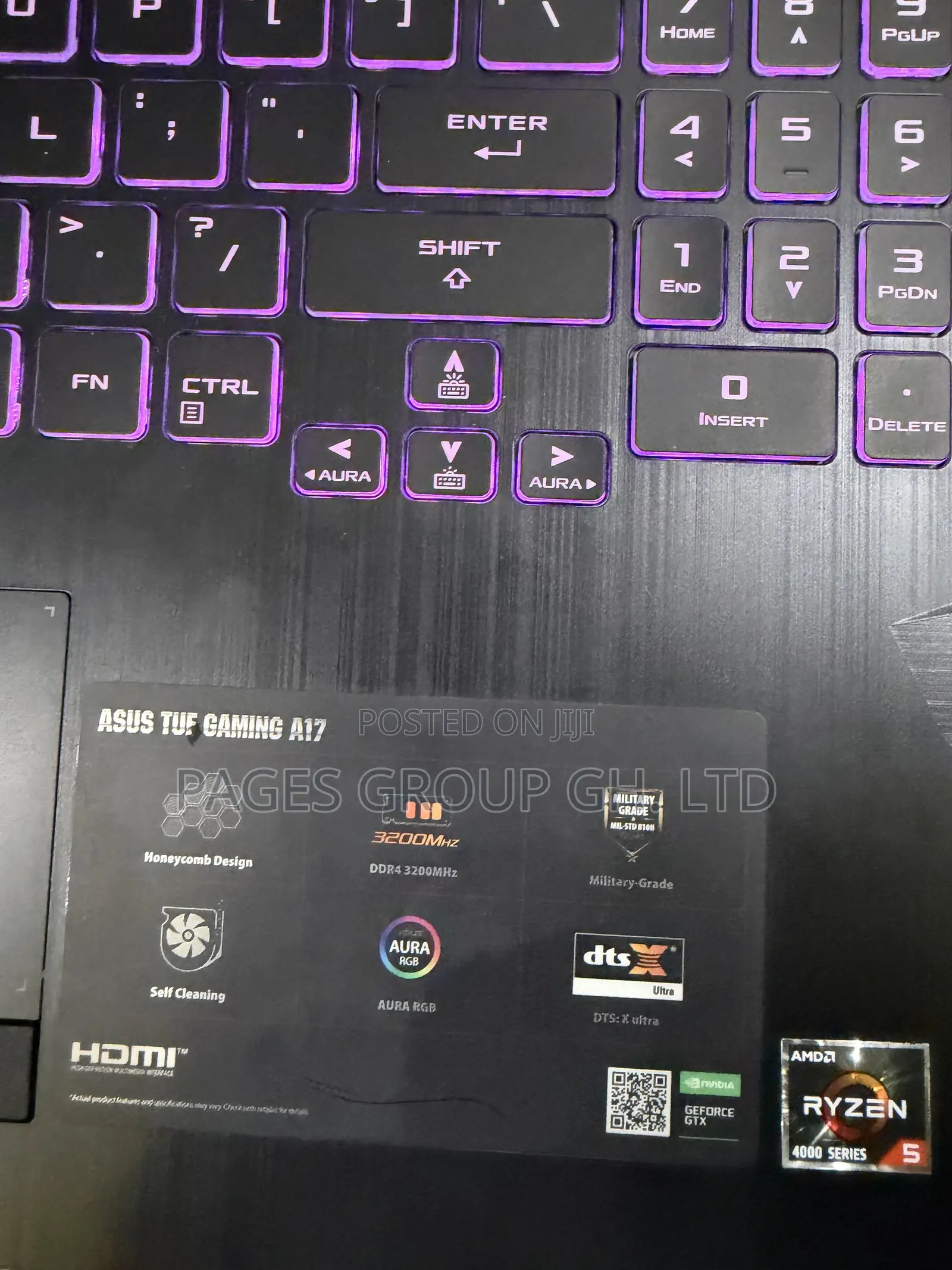 Laptop Asus TUF Gaming A17 16GB AMD Ryzen 5 SSD 512GB