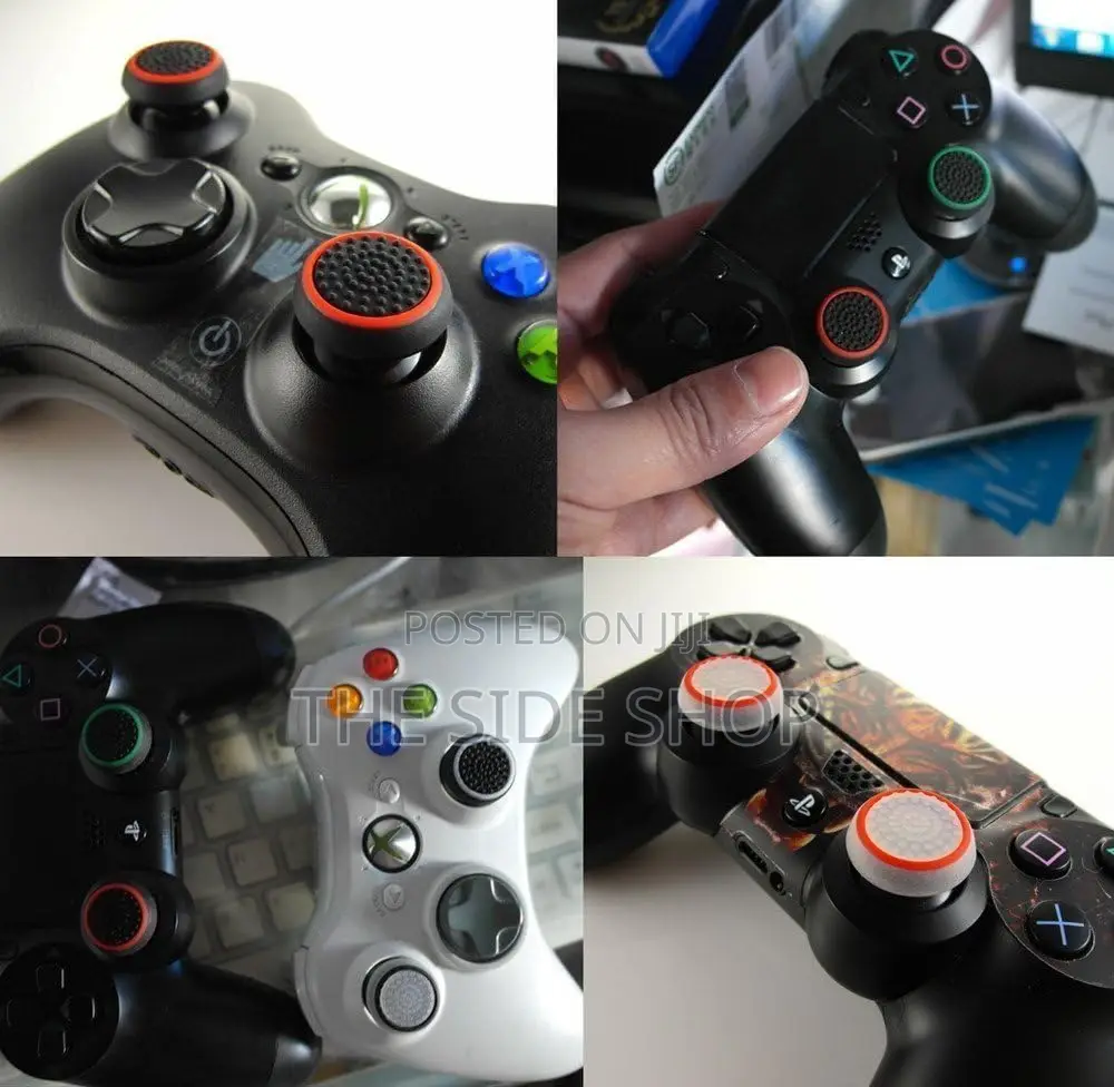 Silicone Controller Grip Thumbstick Covers (All Controller Types)