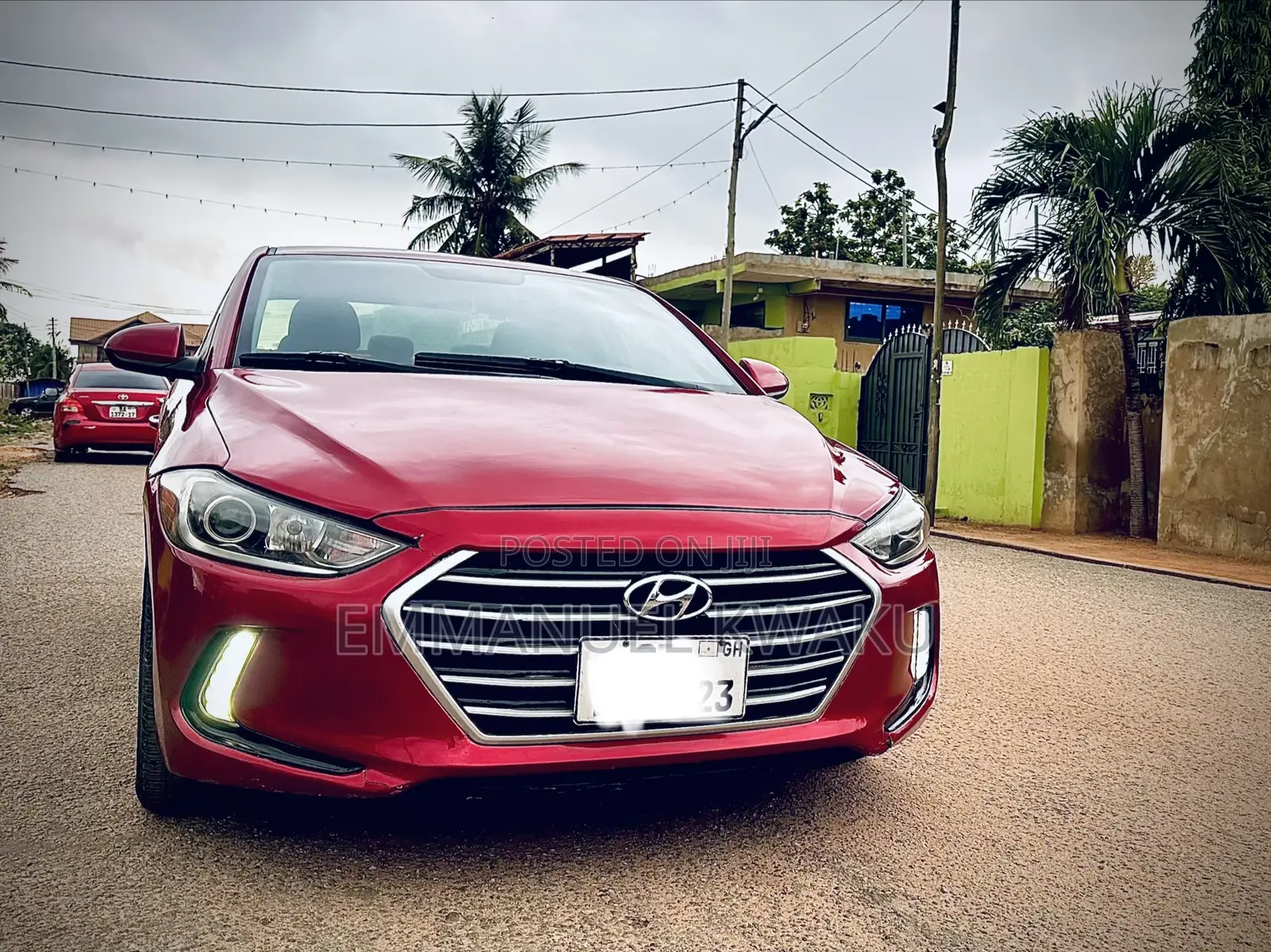 Hyundai Elantra Limited Sedan FWD (2.0L 4cyl 6A) 2017 Red