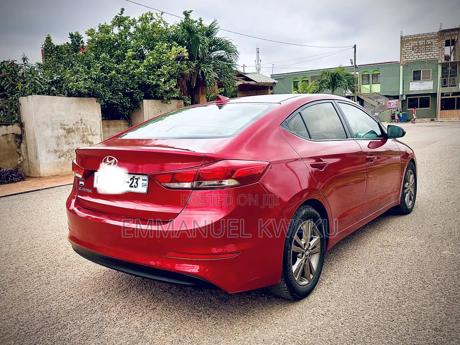 Hyundai Elantra Limited Sedan FWD (2.0L 4cyl 6A) 2017 Red