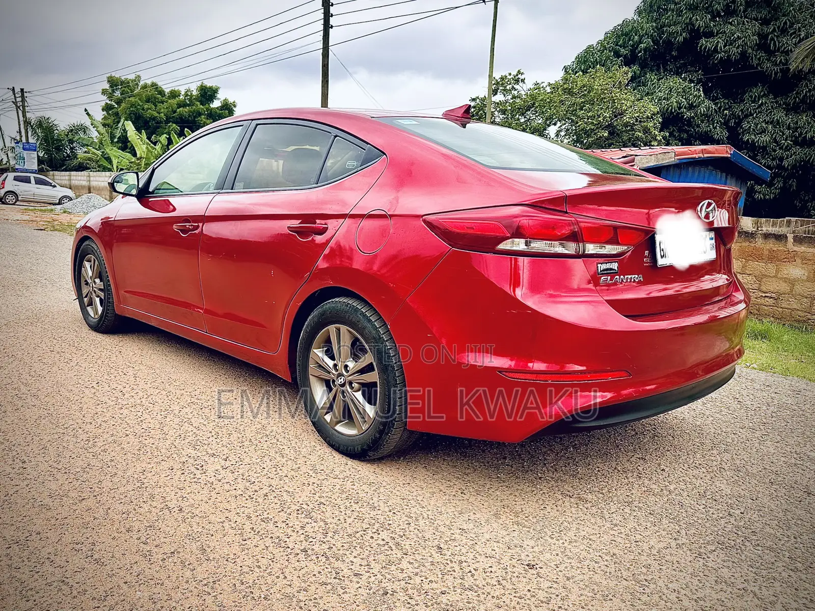Hyundai Elantra Limited Sedan FWD (2.0L 4cyl 6A) 2017 Red