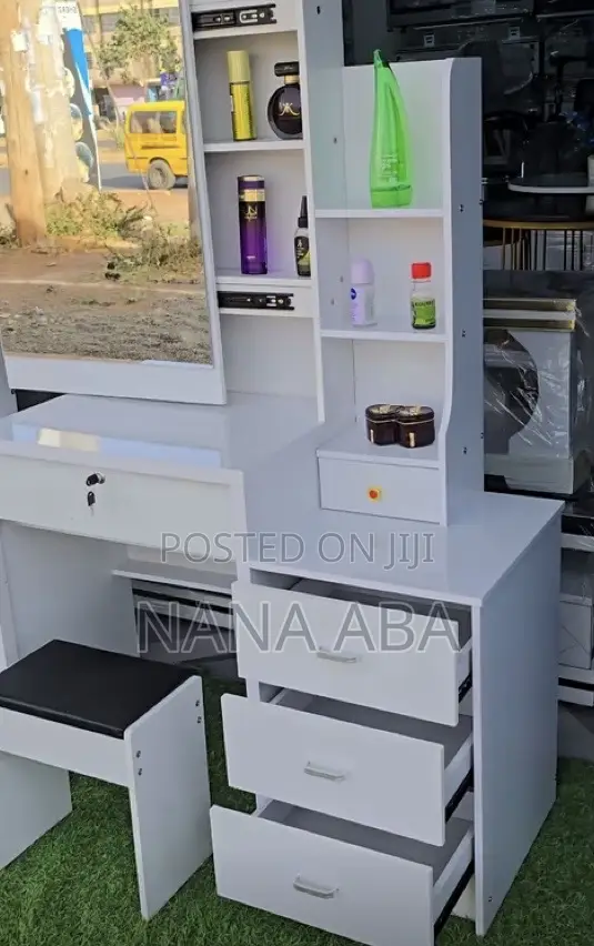 Very Neat Sliding Dresser Without the Chair