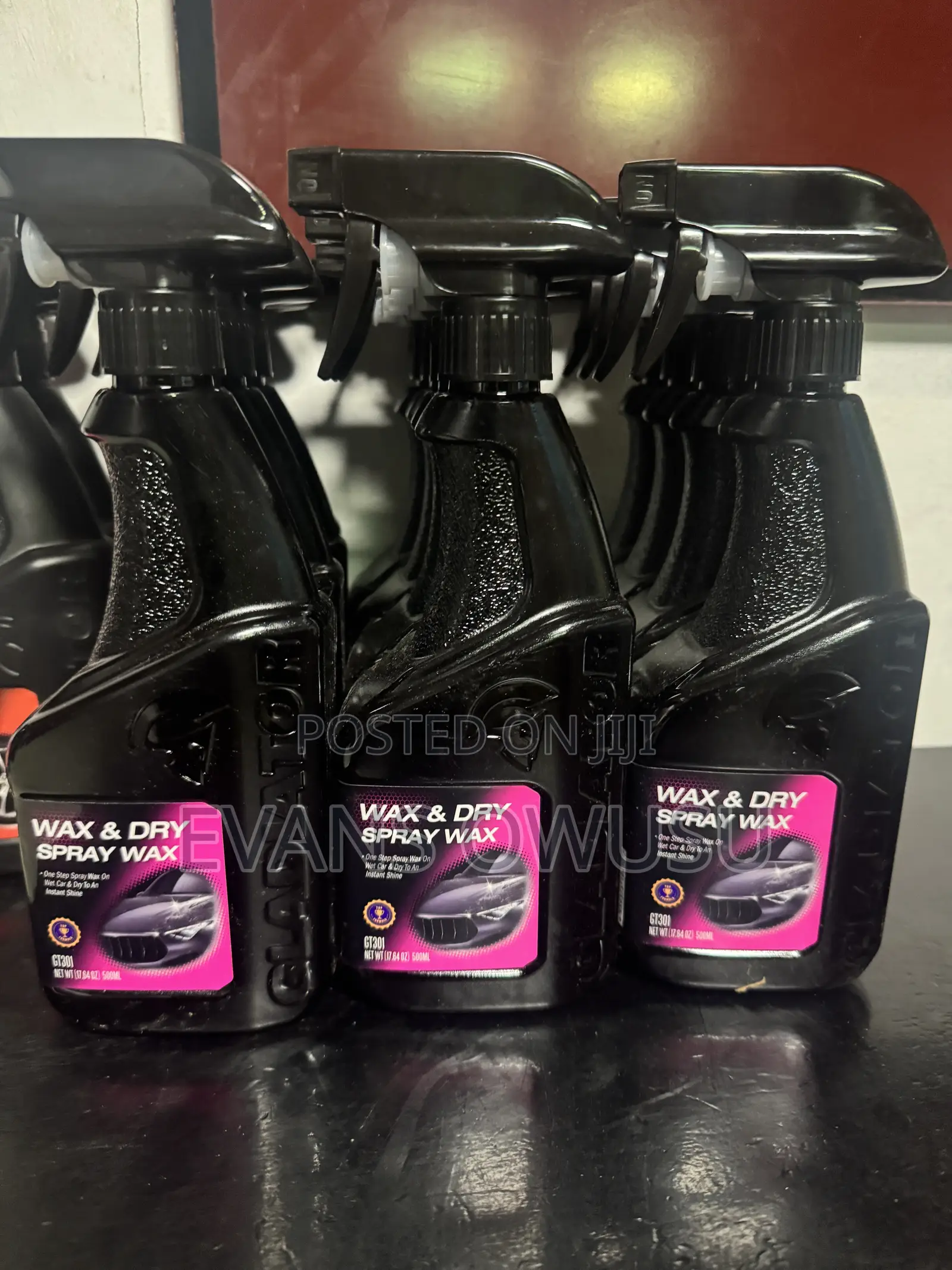 Wax and Dry Spray Wax