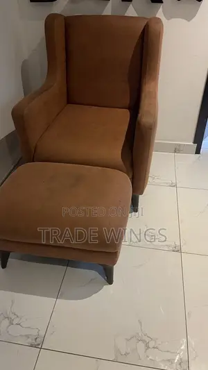 Relaxation Sofa Chair Brown for Sale