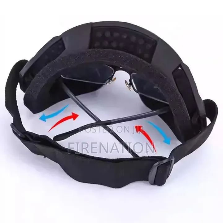 Tactical Full Face Mask. With Ski Goggles