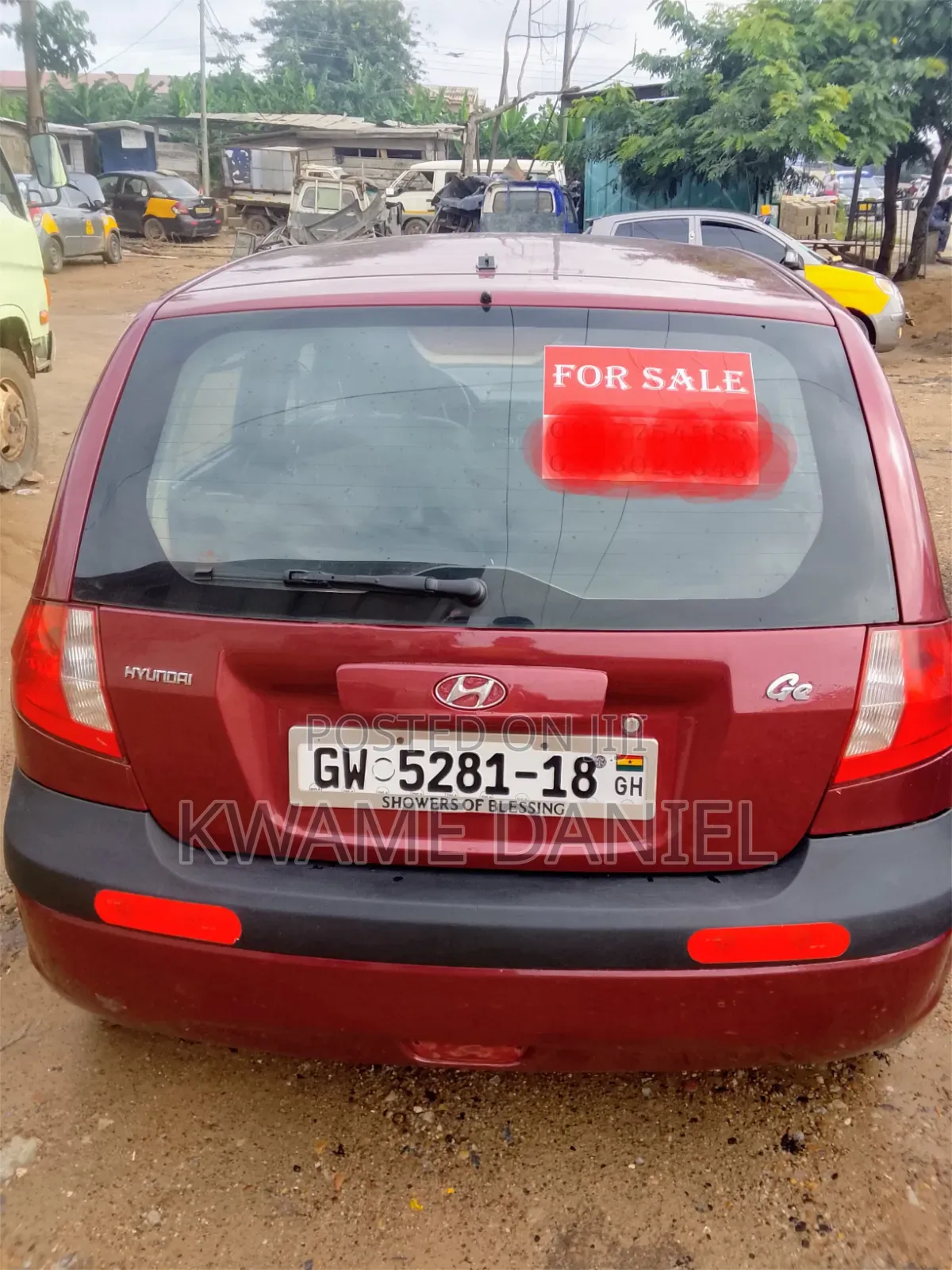 Hyundai Getz 1.3 2007 Brown