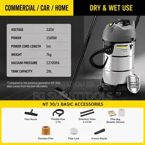 Karcher Nt30l Wet Dry Vacuum Cleaner